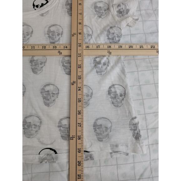 Chrldr modal skull tee - Picture 7 of 10